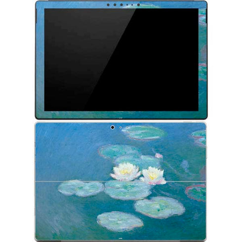 Claude Monet Waterlilies, Evening Surface Pro 4 Skin